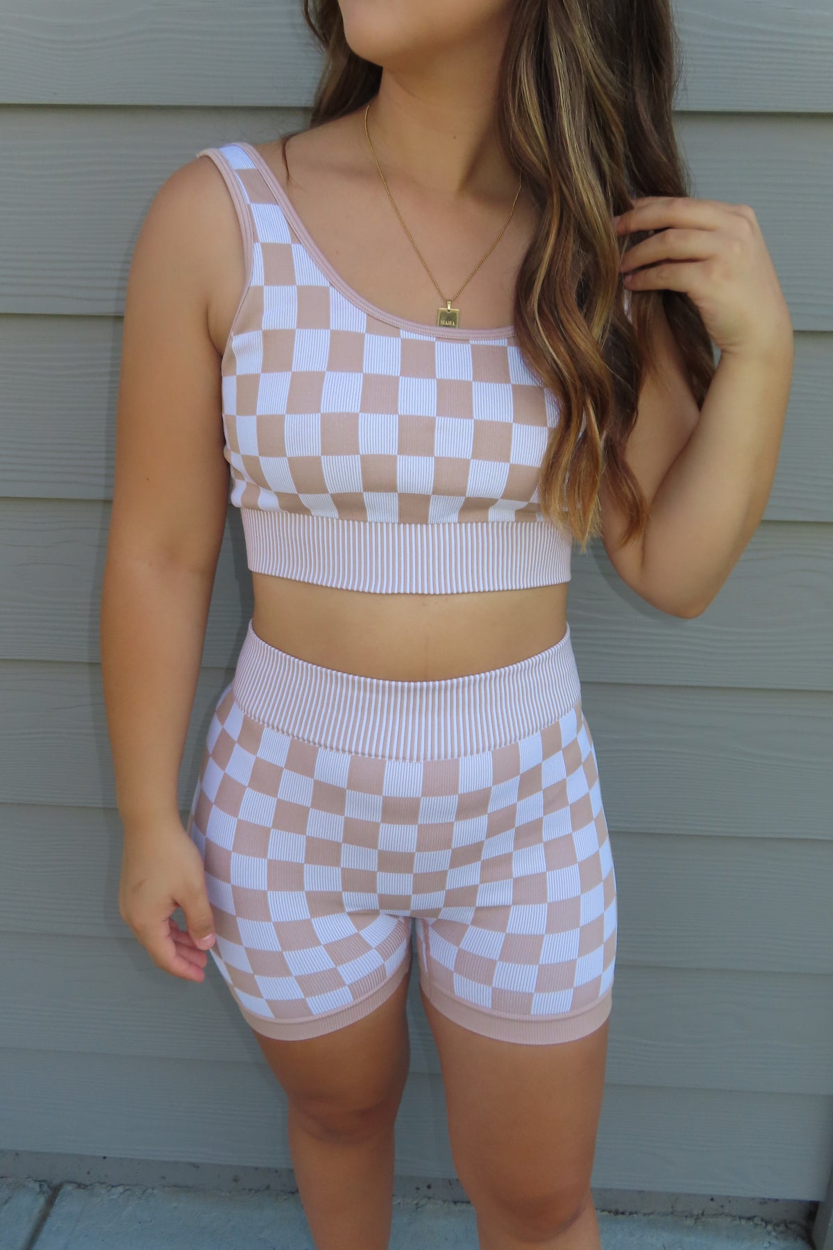 Checkmate Biker Set - Taupe