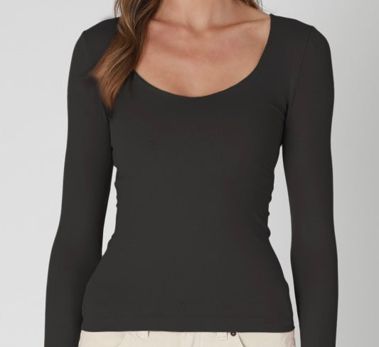 Sweetheart Seamless Long Sleeve - 3 colors